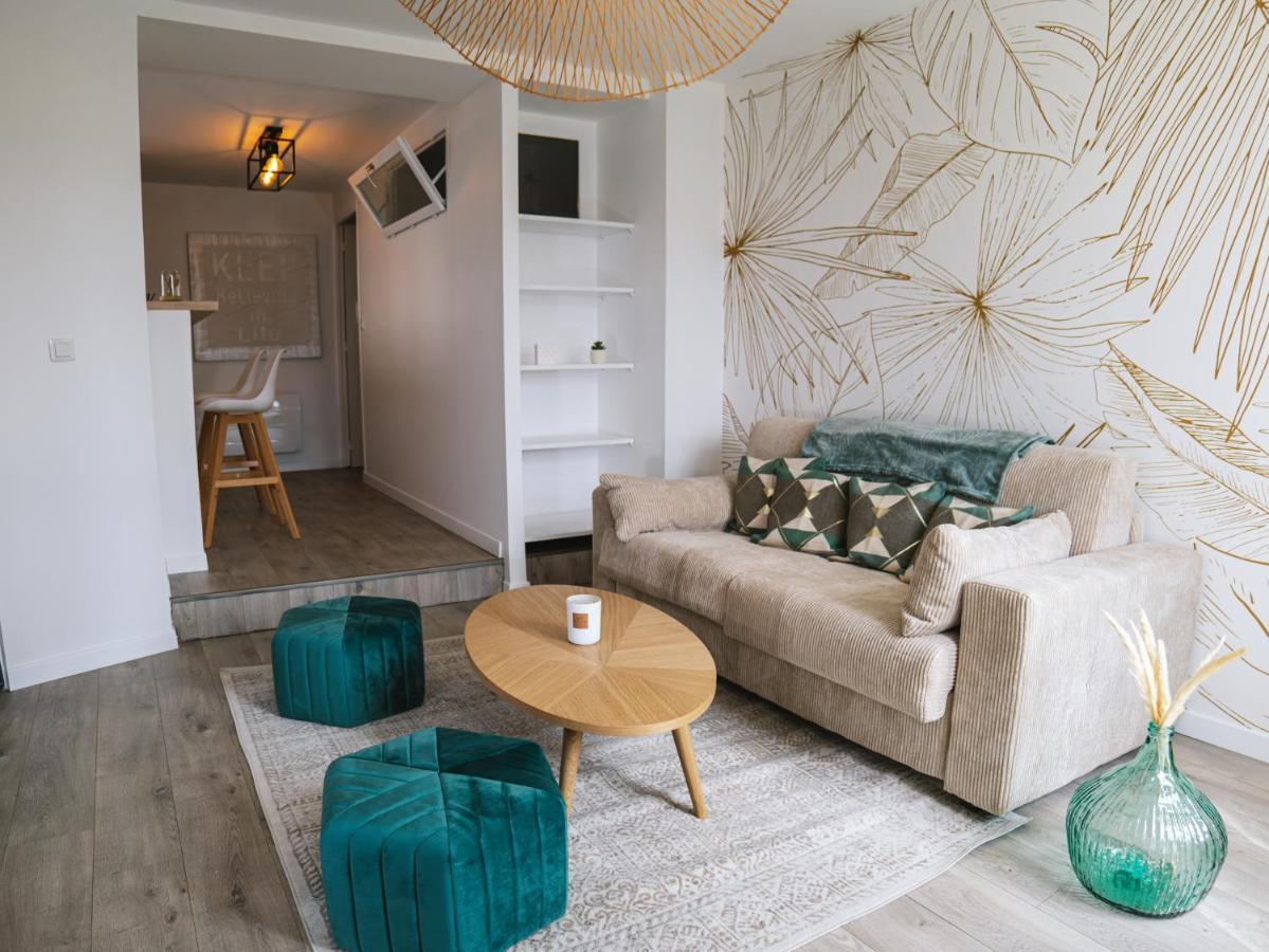 Апартаменты Superbe T2 Rouen Avec Jardin + Parking Gratuit A Proximite Экстерьер фото
